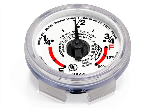 Manchester Metal Gas Tank Direct Reading Dial-1