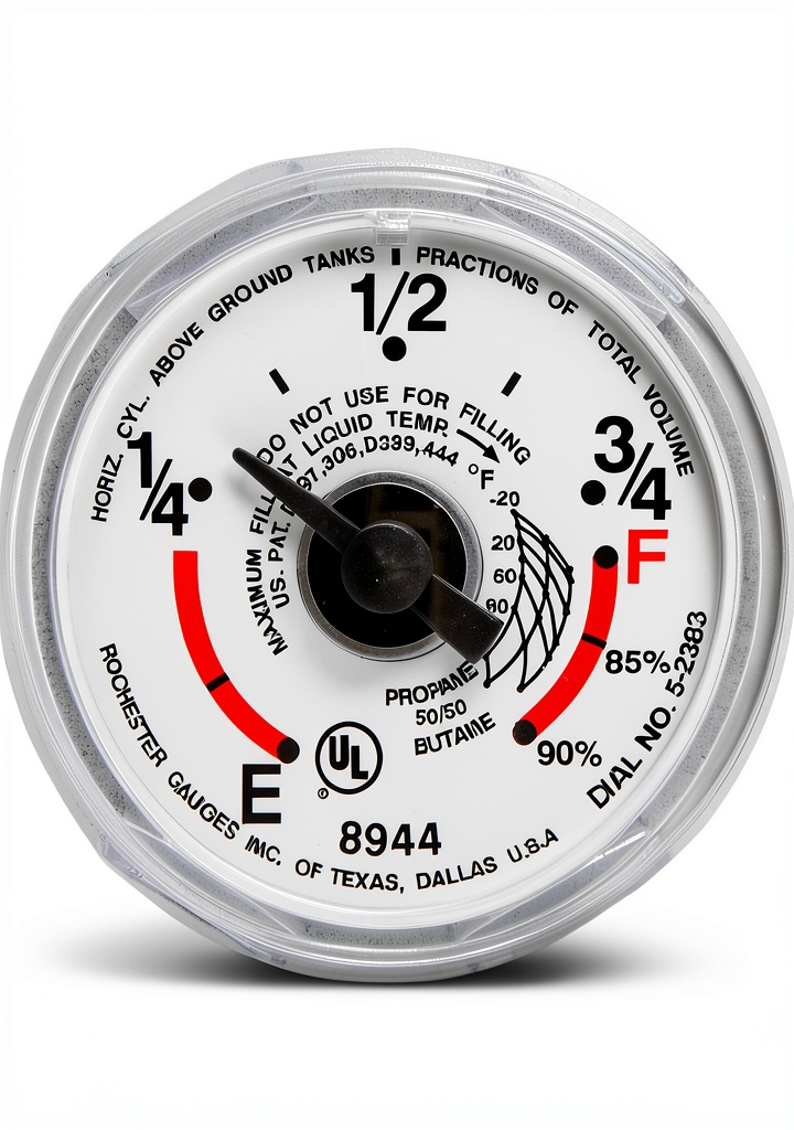 Manchester Metal Gas Tank Direct Reading Dial product image