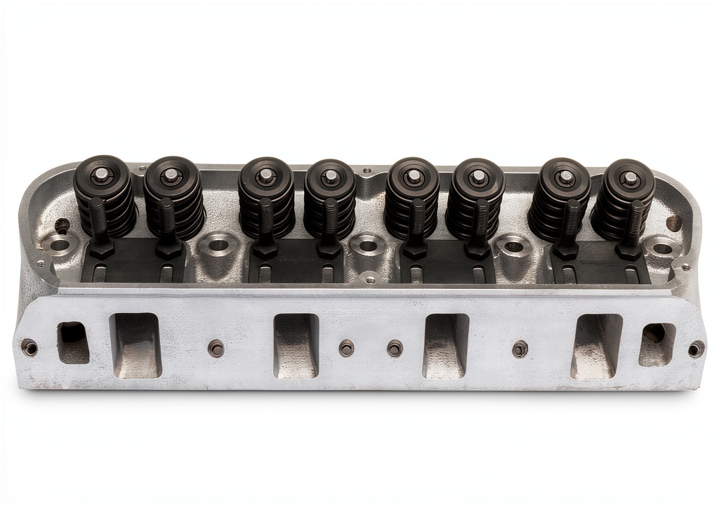 Edelbrock 77169 Hydraulic Roller Cylinder Head close-up