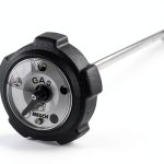 EPI Gas Cap Black Chrome Snowmobile Fuel Cap-0