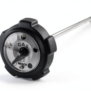 EPI Gas Cap Black Chrome Snowmobile Fuel Cap-0