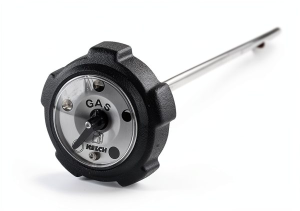 EPI Gas Cap Black Chrome Snowmobile Fuel Cap-0