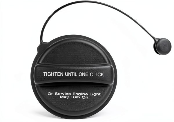 ROVIKE Gas Cap Black ABS for Chevy Silverado-0