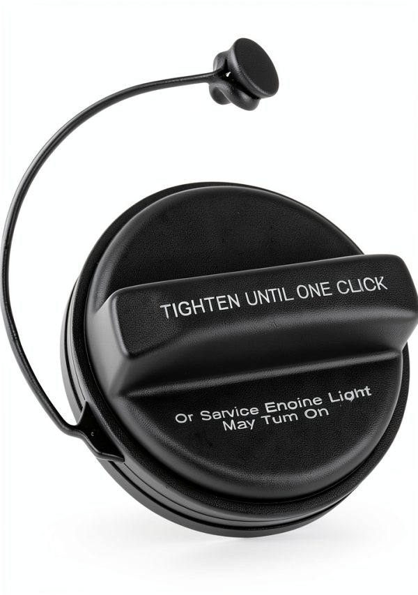 ROVIKE Gas Cap Black ABS for Chevy Silverado-4