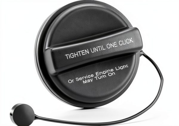 ROVIKE Gas Cap Black ABS for Chevy Silverado-3