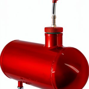 JMCHstore Aluminum Gas Tank Mini Bike Side Port-0