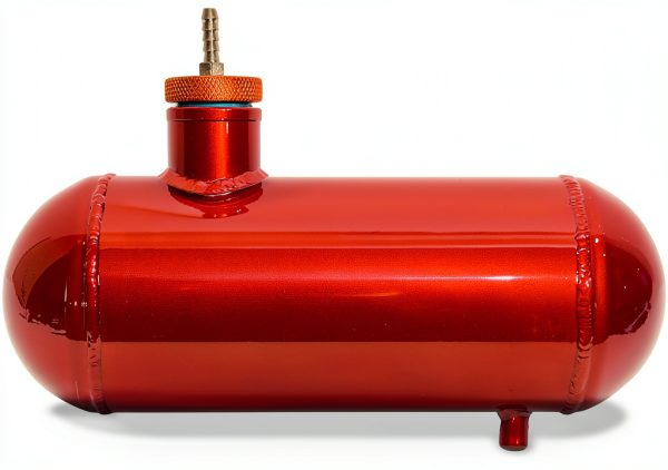 JMCHstore Aluminum Gas Tank Mini Bike Side Port-1