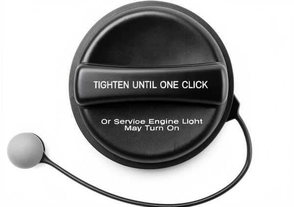 ROVIKE Gas Cap Black ABS for Chevy Silverado-2