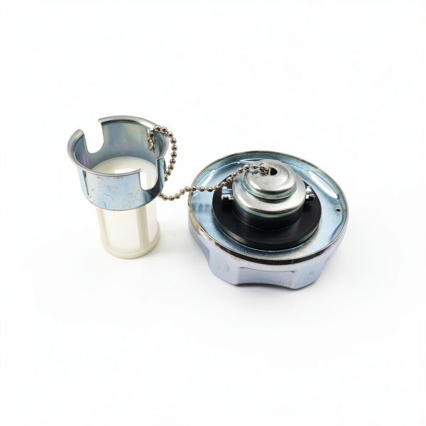 YGQ Silvery Metal Fuel Tank Cap for ATV Dirt Bike-3