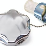 YGQ Silvery Metal Fuel Tank Cap for ATV Dirt Bike-0