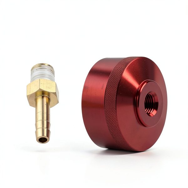 Yoursme Red Aluminum Gas Cap for Generators-6