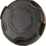 M MATI Black Plastic Fuel Cap for Polaris UTV Rear Fit 5439075 5433687-0