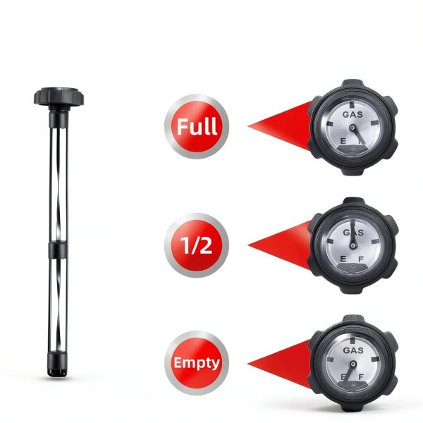 Fuel Gas Cap Gauge OFIG Gas Cap with Corrosion Resistant Float for-2