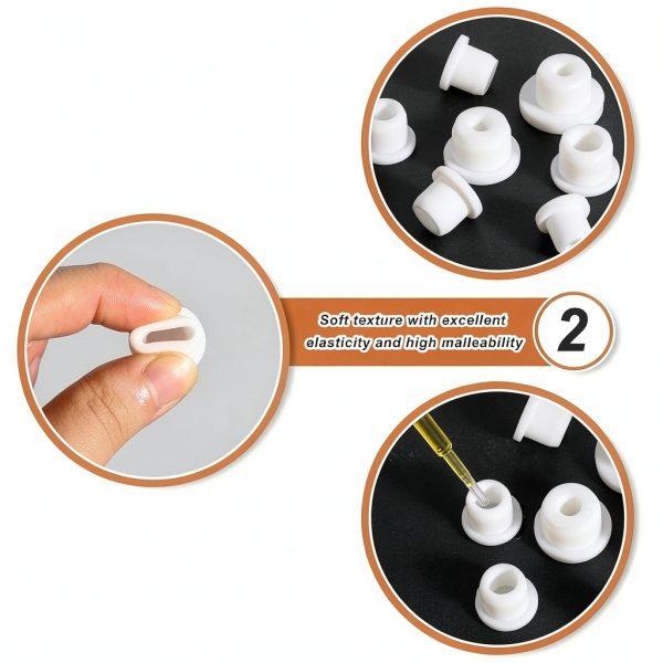 Salt and Pepper Stoppers Silicone 30pcs Vin Beauty 8-15.5mm Reusable-2