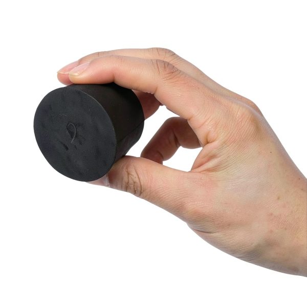Large Solid Rubber Stoppers 4-Pack Enjoyist #9 Black 45mm/37mm/30mm-2