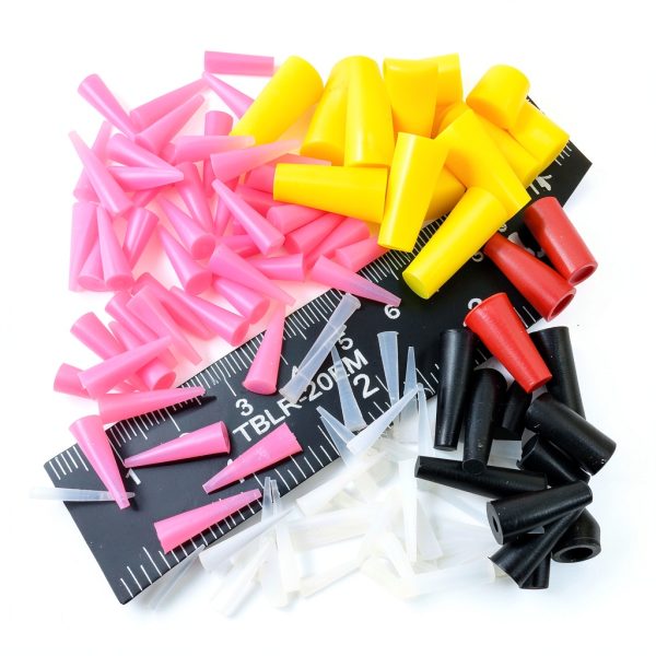 Powder Coating Plugs 175 Piece Temp Silicone Rubber Stoppers 600°F-3