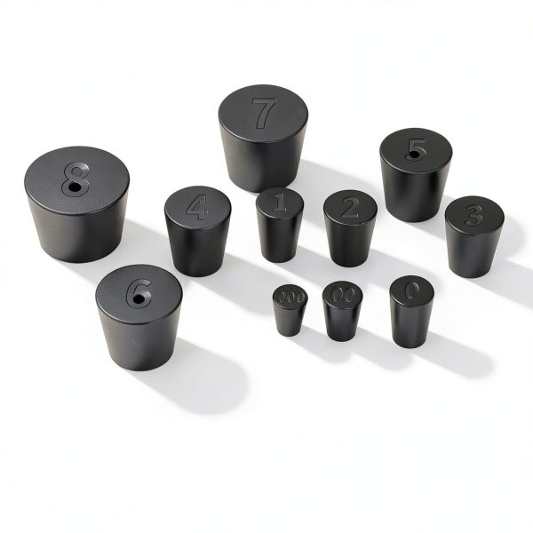 Rubber Stoppers 26 Pack Solid Assorted Sizes by Aimeiyat-5
