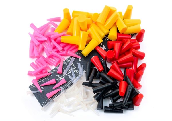 Powder Coating Plugs 175 Piece Temp Silicone Rubber Stoppers 600°F-0
