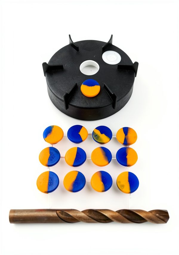 Injection Ports Ultimate DrMyc Rubber Stoppers Large 10.2mm 12-Qty-3
