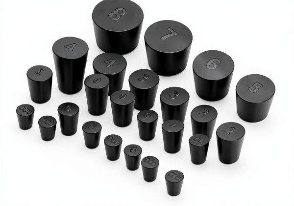 Rubber Stoppers 26 Pack Solid Assorted Sizes by Aimeiyat-0