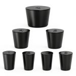 Rubber Stoppers 27 Pack Enjoyist Lab Tapered Solid Rubber Stoppers-0