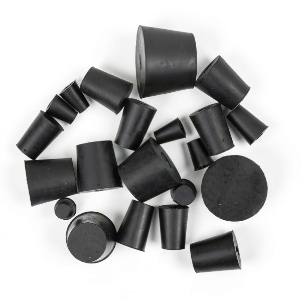 Rubber Stoppers Newflager Natural Rubber Lab Plug 11 Sizes 000#-8#-0