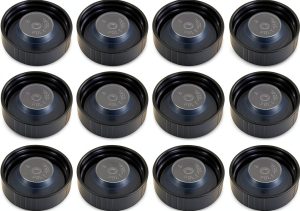 38mm Poly Seal Screw Caps Home Brew Ohio Reusable 12 Count Plugs-0