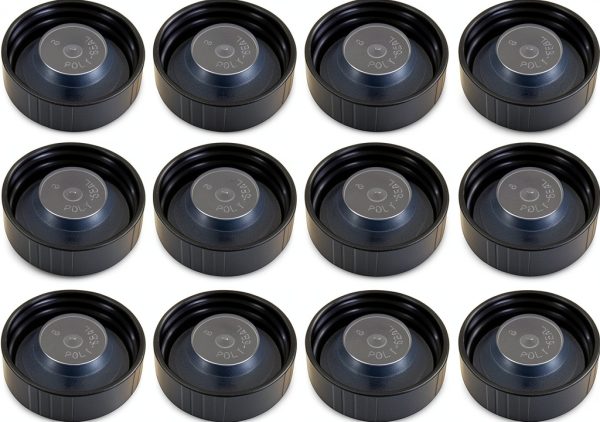38mm Poly Seal Screw Caps Home Brew Ohio Reusable 12 Count Plugs-0