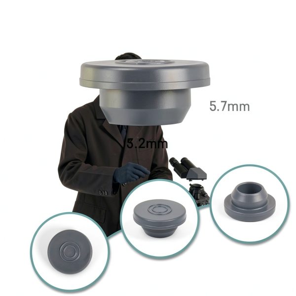 20mm Vial Rubber Stoppers by Chudeng 100 Count Self Healing Butyl Seal-1