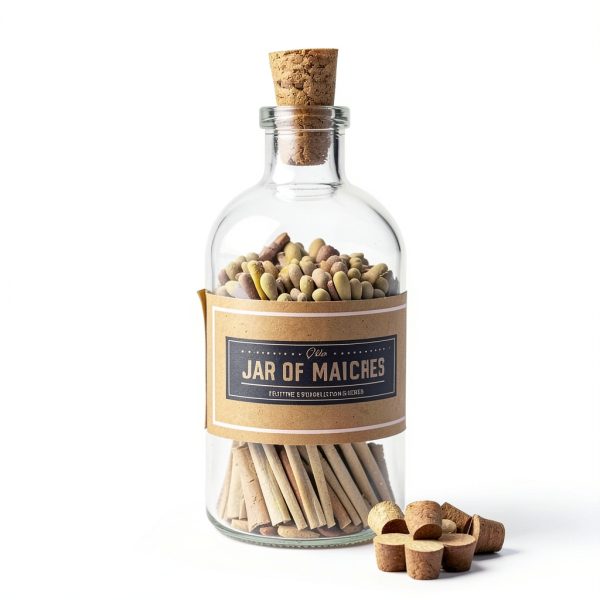Natural Cork Stoppers 30Pcs Clofiak Lab Corks Assorted Sizes Airtight-5