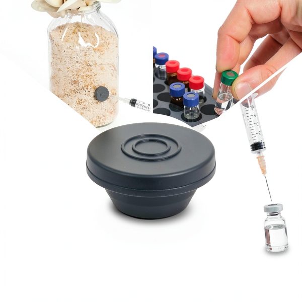 20mm Vial Rubber Stoppers by Chudeng 100 Count Self Healing Butyl Seal-4